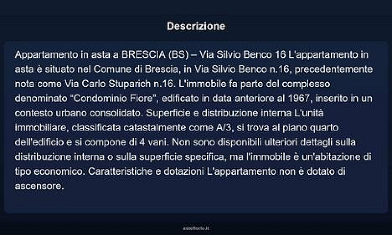 Immobile In Asta Di ...