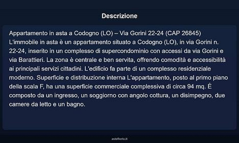 Immobile In Asta Di ...