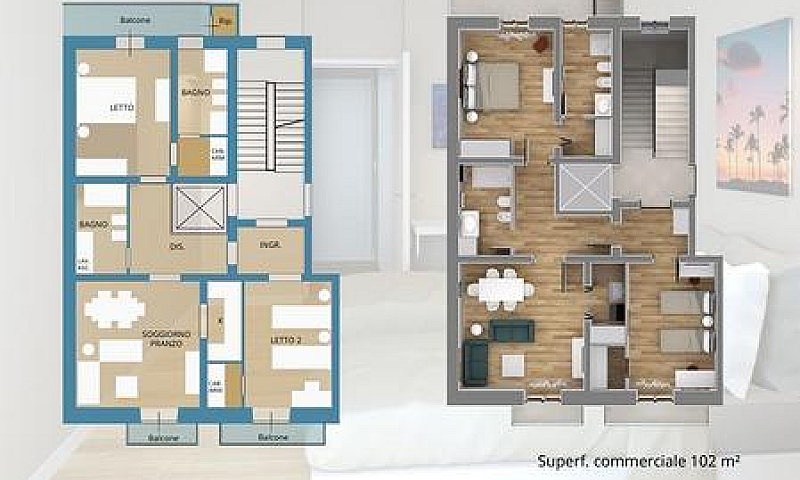 Appartamento 102Mq, ...