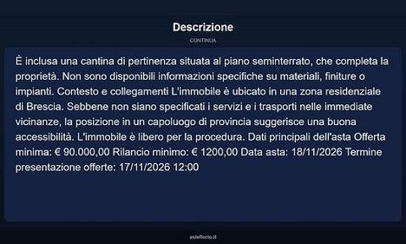Immobile In Asta Di ...