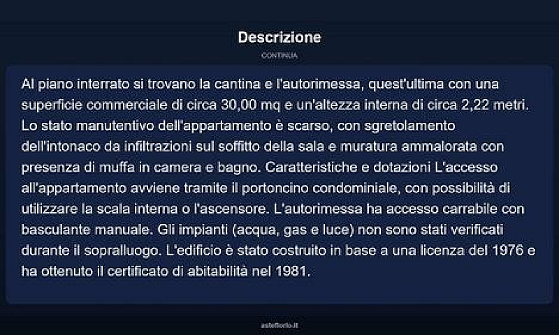 Immobile In Asta Di ...