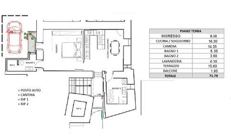 Casa Bifamiliare A V...