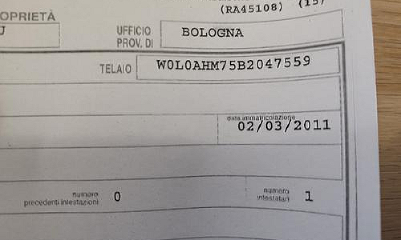 Opel Zafira 2011 Tur...