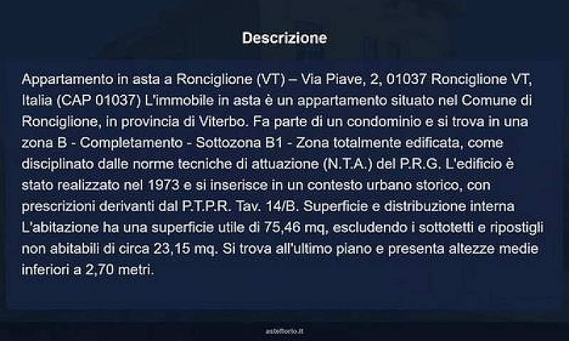 Immobile In Asta Di ...