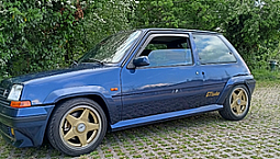 Renault 5 Gt Turbo Blu Sport