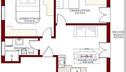 Appartamento A 2 O 3 Vani