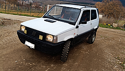 Panda 4X4 Van Benzina /Metano Più Gancio Traino